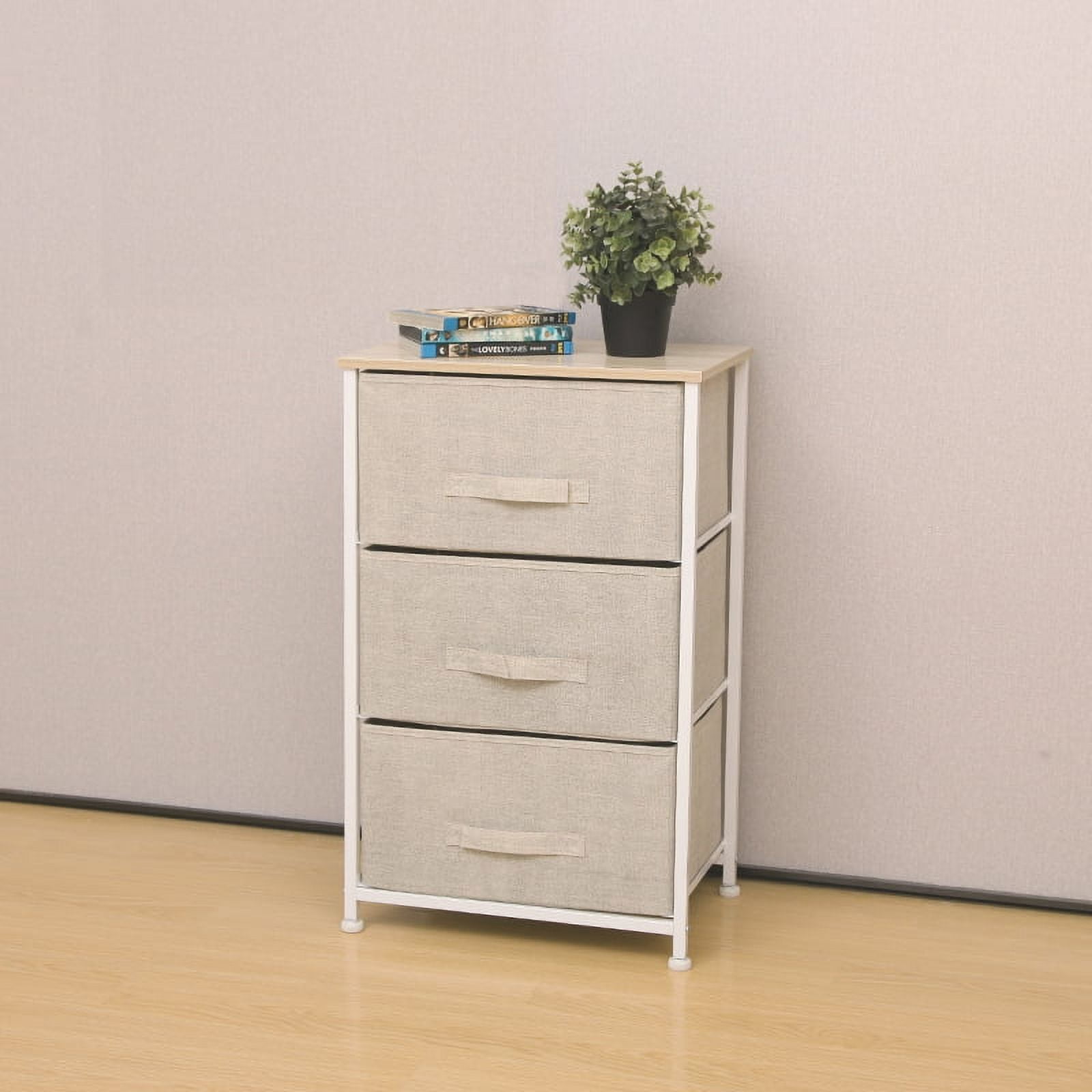 LCM Home Fashions 3-DRAWER FOLDABLE STORAGE CHEST - Walmart.com