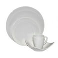 thumbnail image 1 of LCM Home Fashions 4-Piece Dinnerware Set - White, 1 of 2