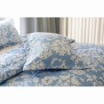 thumbnail image 1 of ArtLover Medallion Quilt Set - Twin BLUE King 3 Piece Mid-Century Modern, 1 of 5