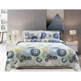 thumbnail image 1 of LCM Home Fashions Q019 Rachel Oversized Geometric Floral Quilt Set, 1 of 2
