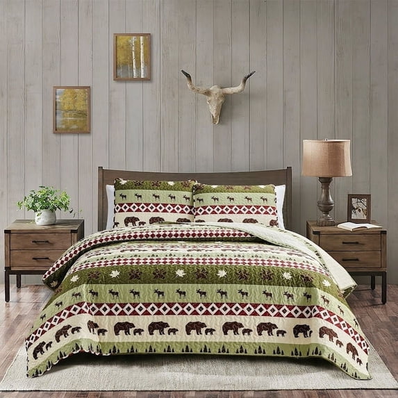 ArtLover Yosemite Quilt Set - Twin Full - Queen - 3 Piece