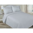 thumbnail image 1 of LCM Home Microfiber Pinsonic Quilt Set, 1 of 5