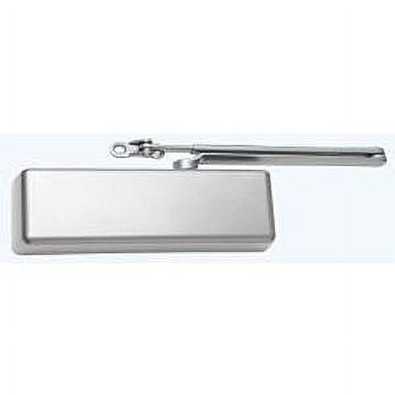 LCN 4040 Heavy Duty Door Closer, Aluminum Powder Coat Finished, Cast Iron, Non-Handed, Regular Arm with Parallel Arm Shoe