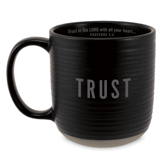 Trust Mug, Black
