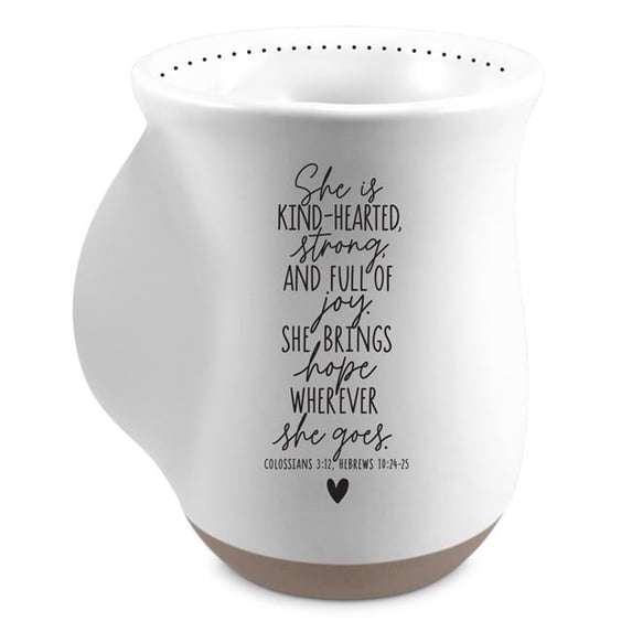 LCP 18336 Handwarmer Mug White She Is Kind Hearted