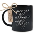thumbnail image 1 of LCP 18475 Mug Black Prayer Changes Things 18 Oz, 1 of 1