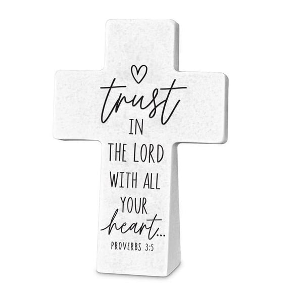 LCP 11406 Tabletop Cross Trust Resin Wedge-Base