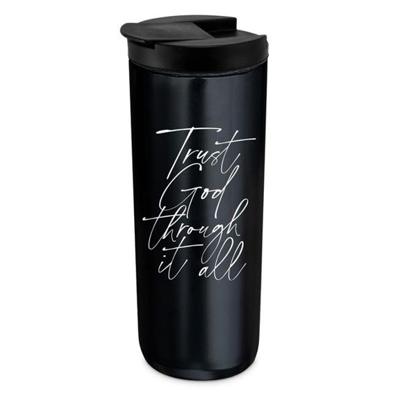 LCP 37009 Tumbler Black 20 Oz Trust God Through It