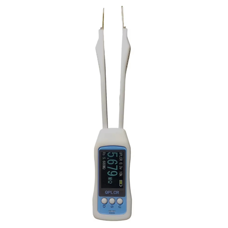 LCR Bridge Meter Digital Display Handheld LCR Meter Tweezer Smart SMD