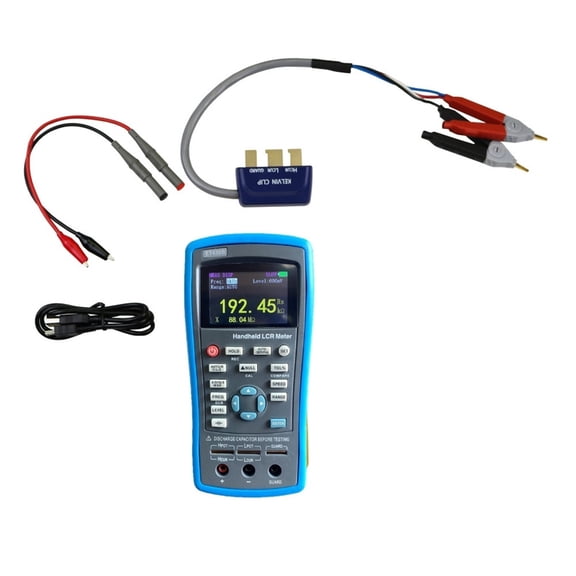 LCR Digital Bridge Meter ET430 ET432 USB Handheld High Precision Capacitance Inductance Resistance Test Digital Display ,Versatile Measurement