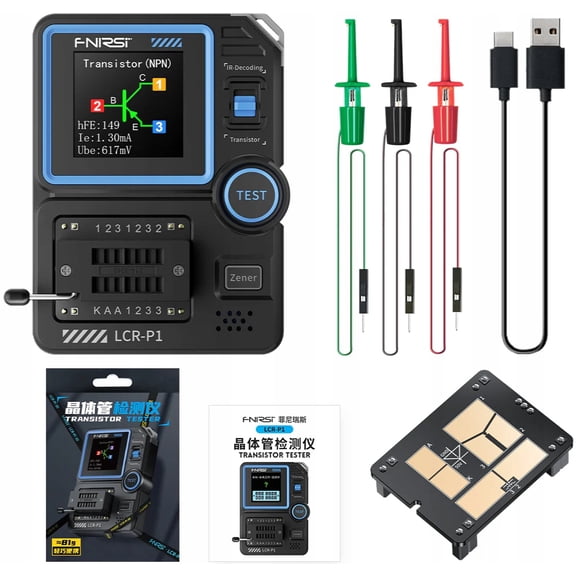 LCR-P1 transistor tester multifunctional electronic component detection