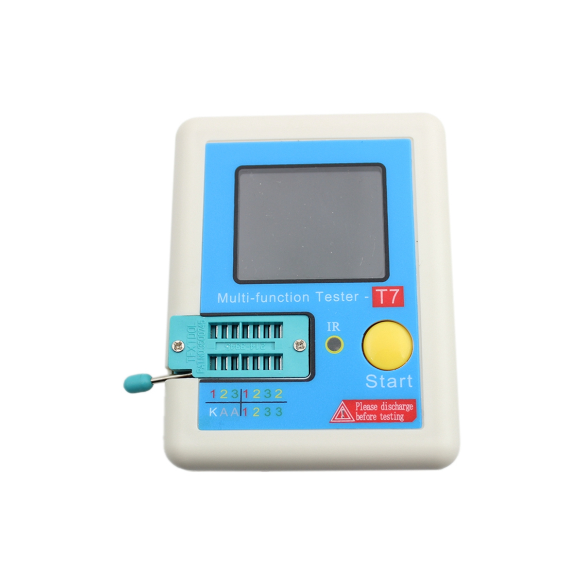 LCRT7 High Speed Transistor Tester Full Color Graphic Display Tester