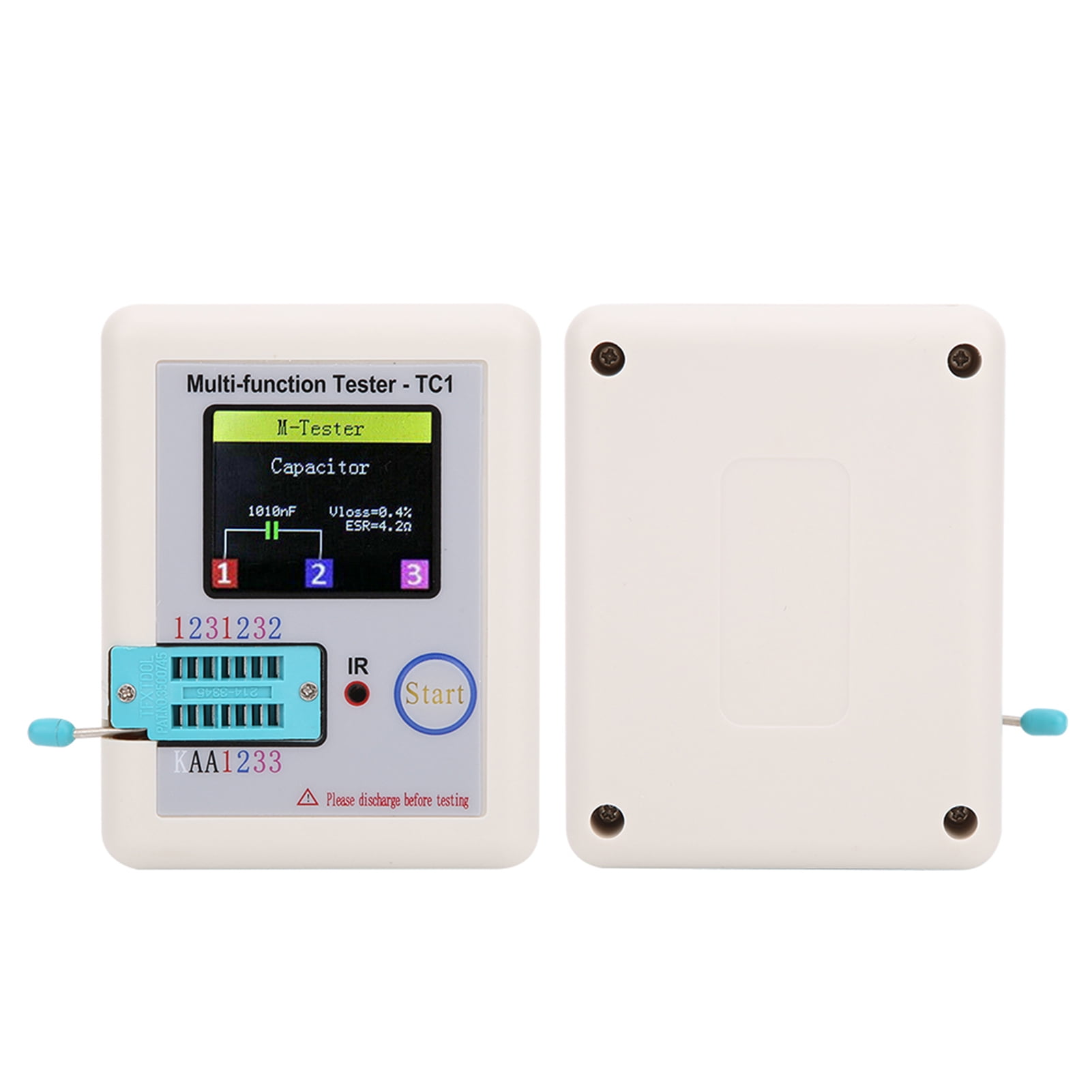 LCR‑TC1 MultiFunction Tester Colorful Display,Multifunction Transistor