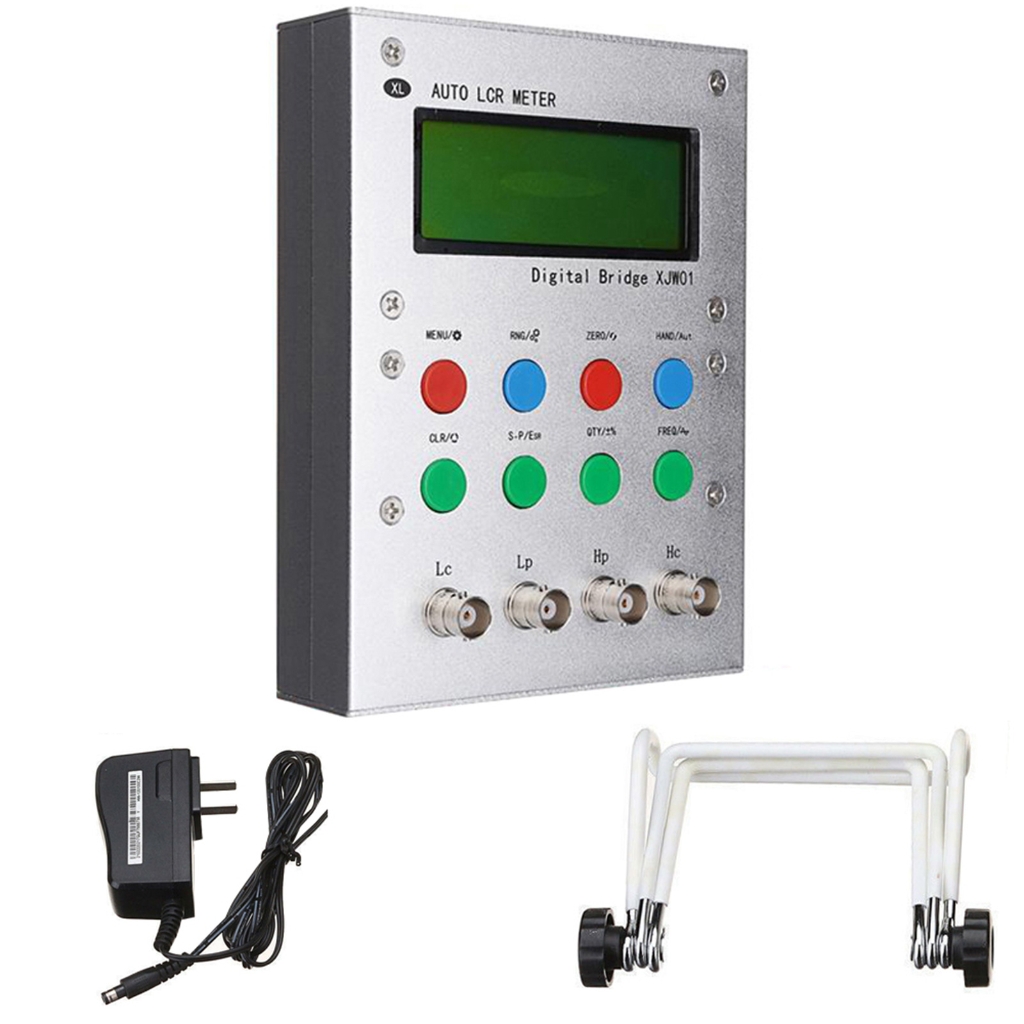 LCR Tester Resistance Inductance Capacitance Digital Bridge XJW01 ESR Meter