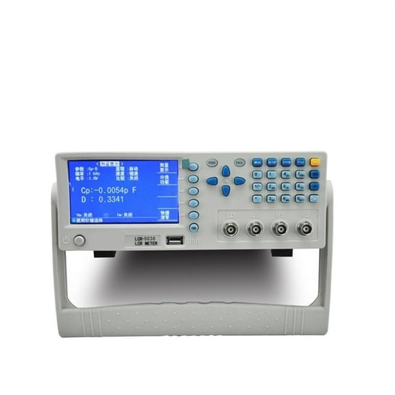 LCR5030 LCD Display High Precision 5-Bit Test Resolution Impedance Tester Bench LCR Digital Bridge 30KHz LCR Meter ,Accurate and Speed