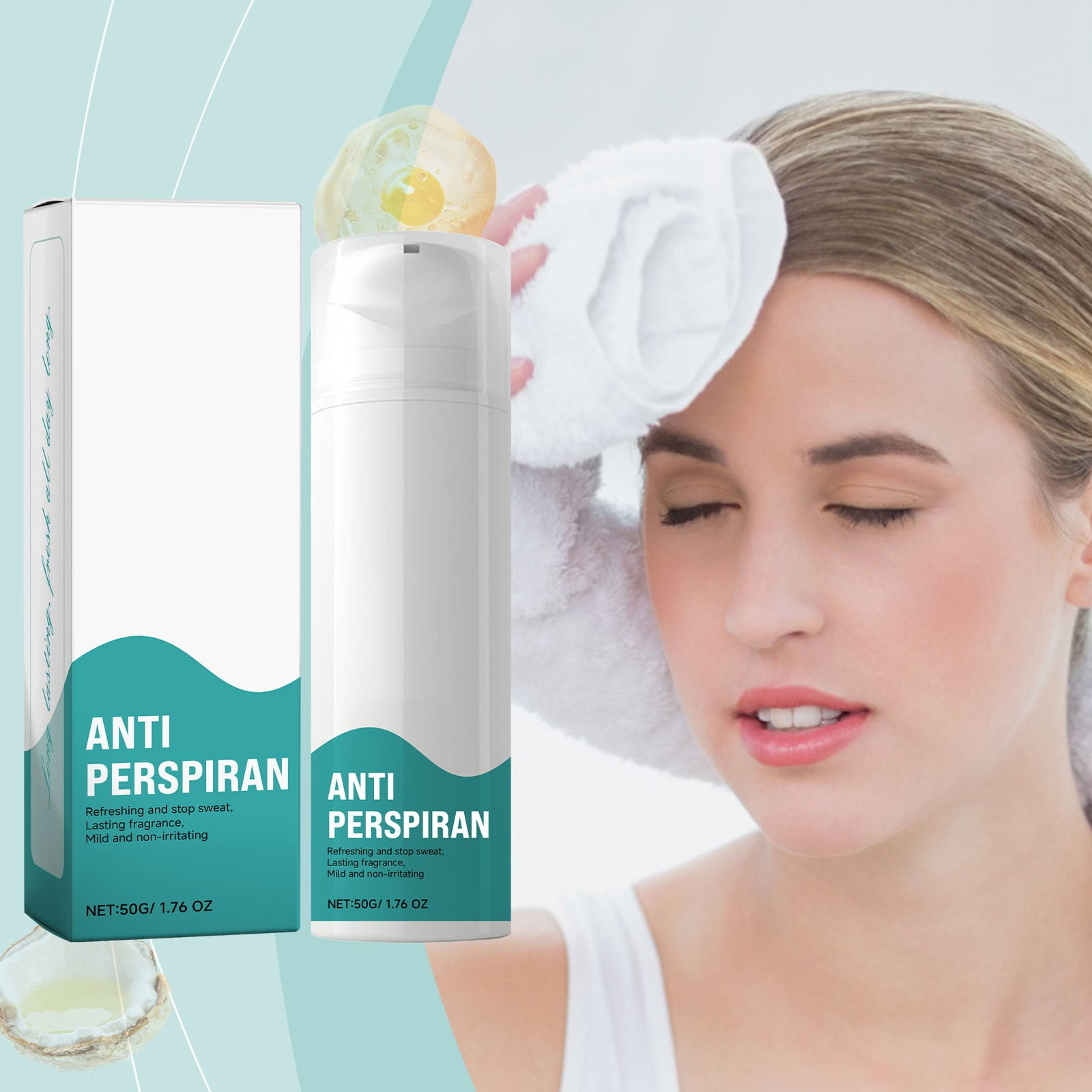 LCSWHBH Beauty Makeup Odaban Anti Sweat Gel 50Ml for Sweaty Hands Sweaty Feet Sweaty Face to