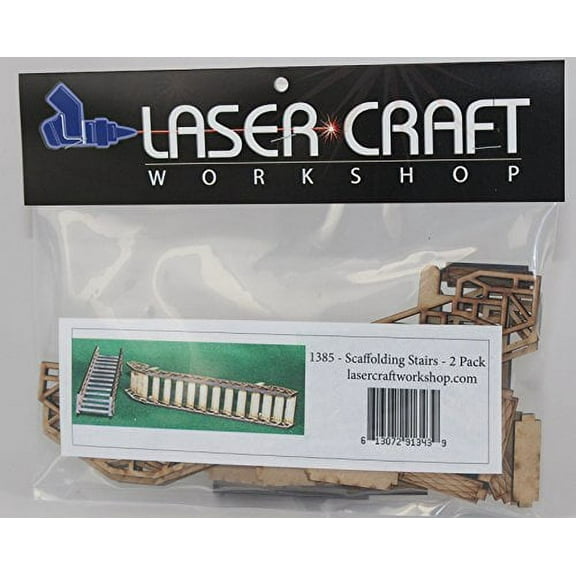 Laser Craft Workshop Scaffolding Stairs (Collection) New