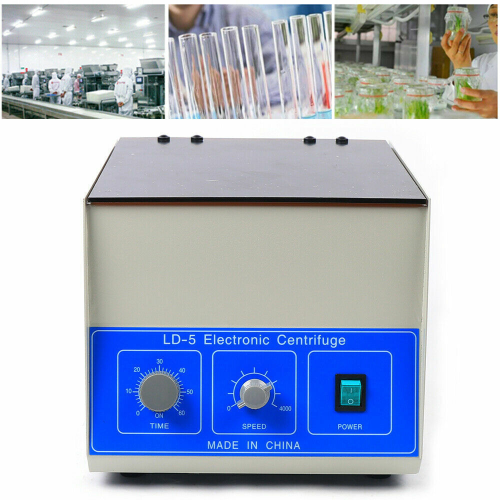 LD-5 Lab Dental Benchtop Centrifuge 8*50ml Electric Practice Centrifugal Machine
