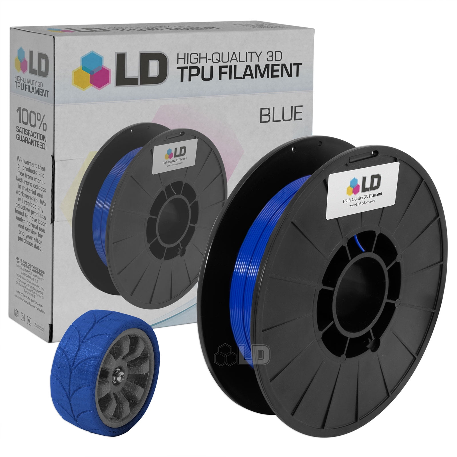 Tpu Filament 1.75mm 0.5kg High Accuracy Flexible Tpu 3d Printer