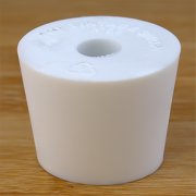 LD Carlson #6.5 Drilled Rubber Stopper