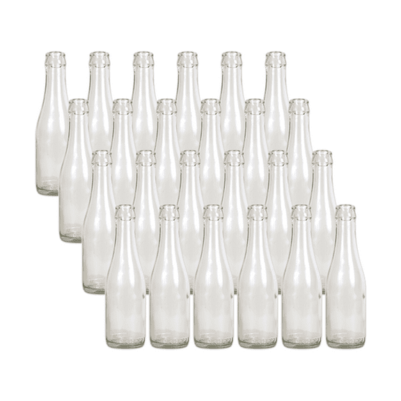 LD Carlson Clear Champagne Bottles 187 mL - 24/Case