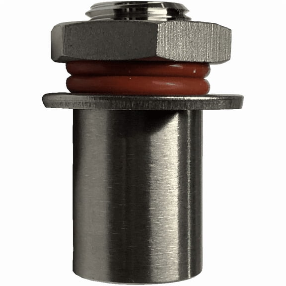 LD Carlson Stainless Steel Bulkhead with Weldless O-Rings