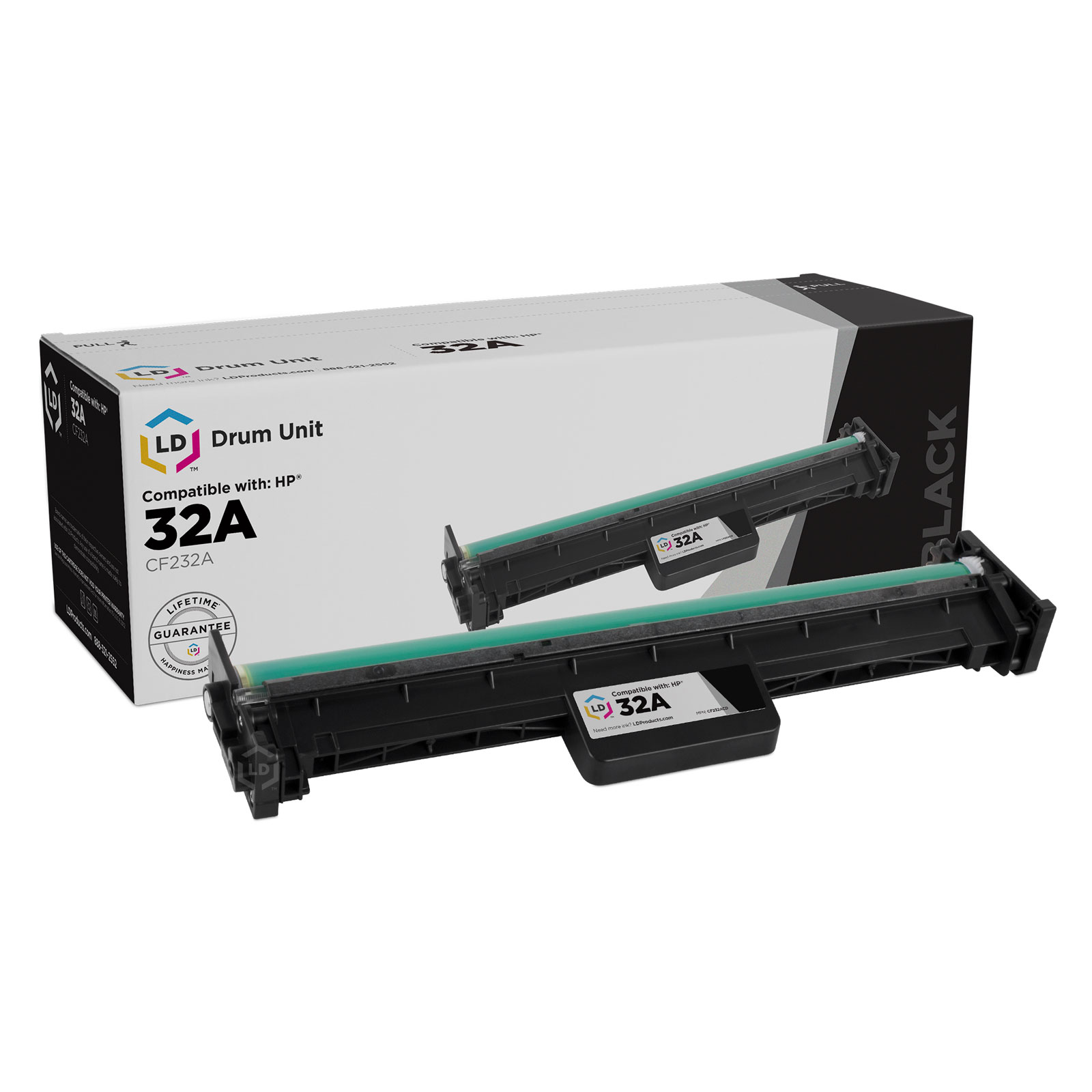 LD Compatible Drum Unit Replacement for HP 32A CF232A for use in HP LaserJet M203dw, MFP M227d, MFP M227fdn, MFP M227fdw, MFP M227sdn, MFP M230fdw, MFP M230sdn, HP LaserJet Pro M118dw - image 1 of 7