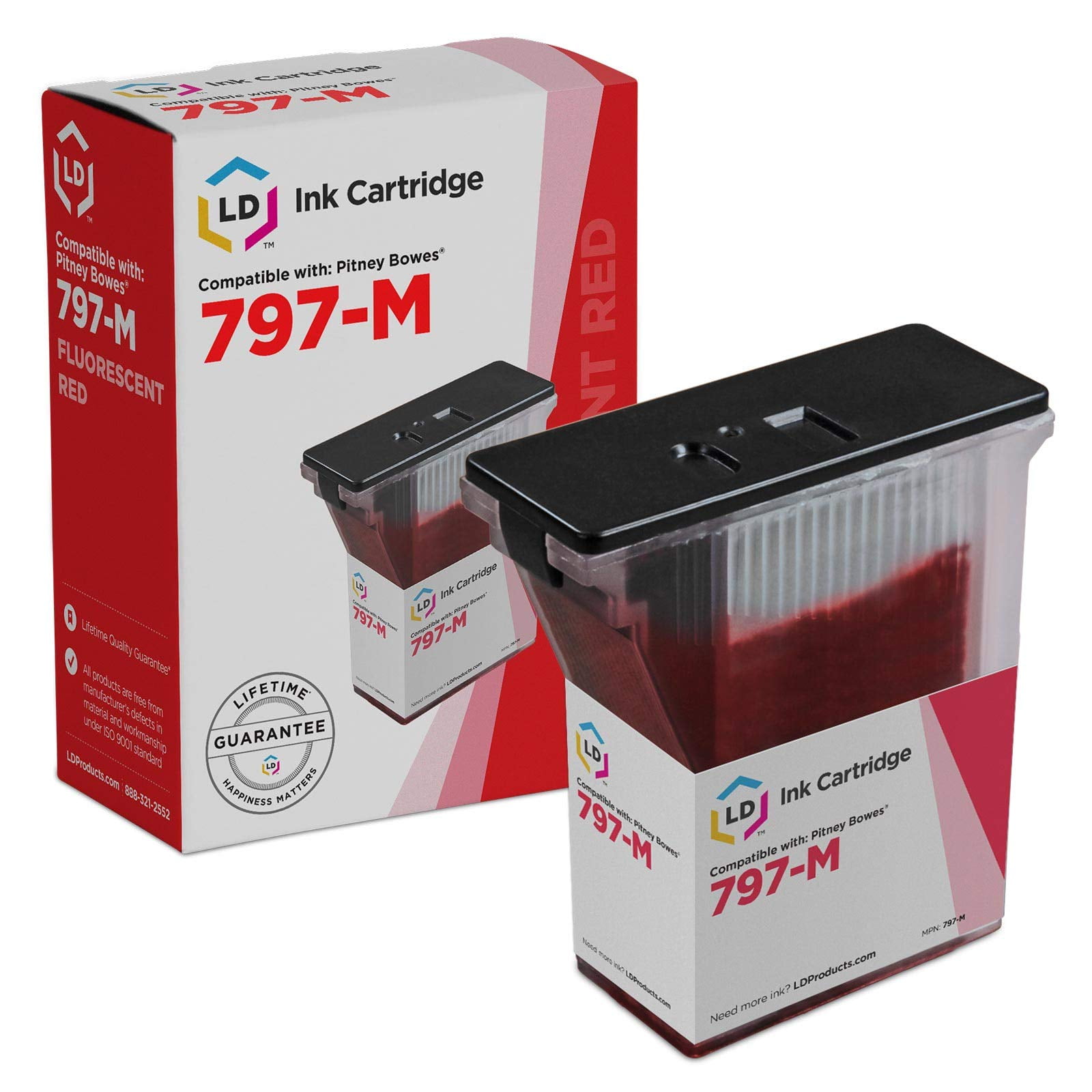 LD Compatible Ink Cartridge Replacement for Pitney Bowes 797M