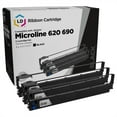 thumbnail image 1 of LD Compatible Replacement Okidata 44173403 3PK Black Ribbon Cartridges for Microline 620 690, 1 of 9