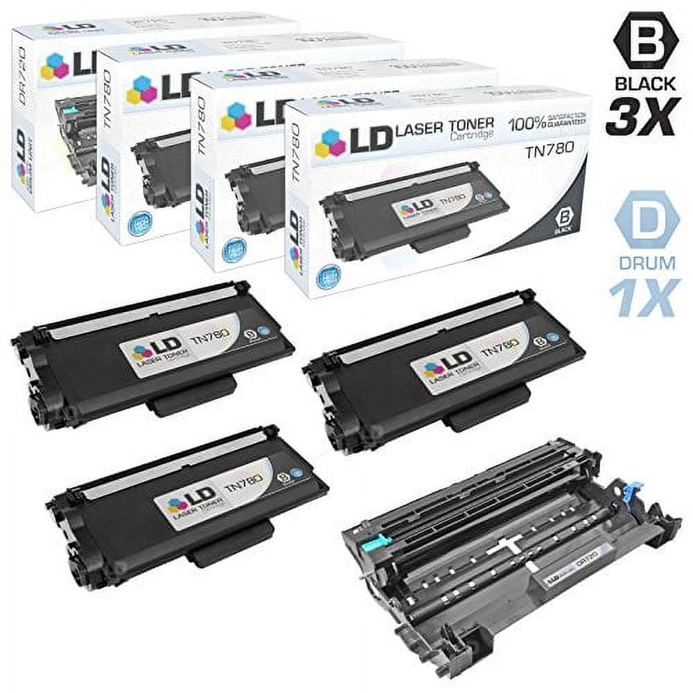 TCT Compatible High Yield Toner Cartridge Replacement for The Brother TN660 Series - 2 Pack Black