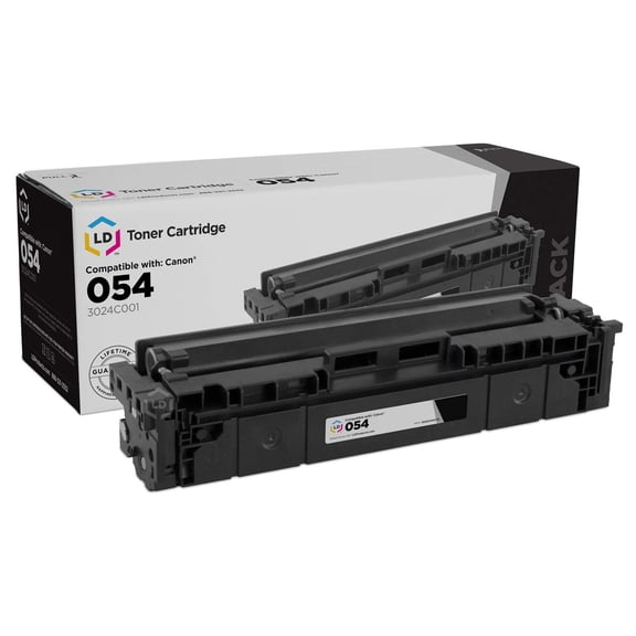 LD Compatible Toner Cartridge Replacement for Canon 054 3024C001 (Black)