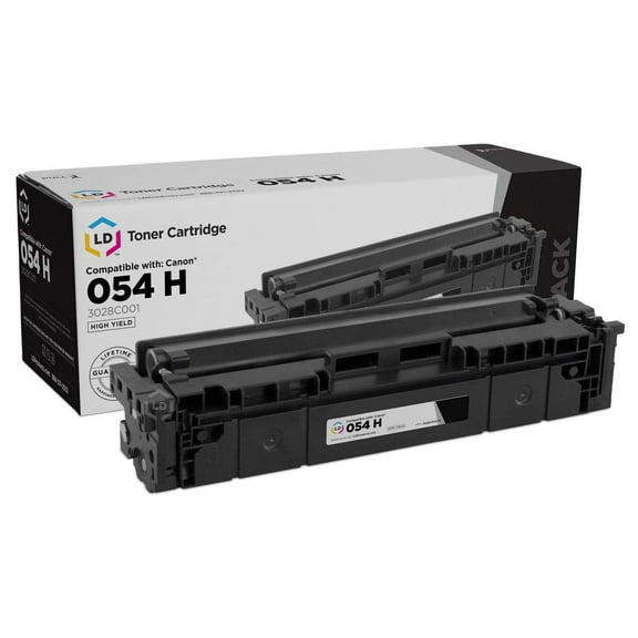 LD Compatible Toner Cartridge Replacement for Canon 054H 3028C001 High Capacity (Black)