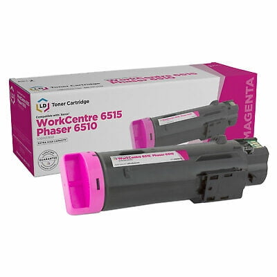 LD Compatible Replacement Xerox 106R03691 / 106R03478 Extra HY Magenta Toner for 6510 & 6515