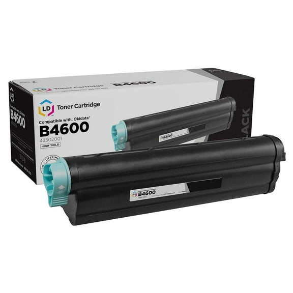 LD Compatible Toner Replacement for Okidata 43502001 Type 9 HY (Black)