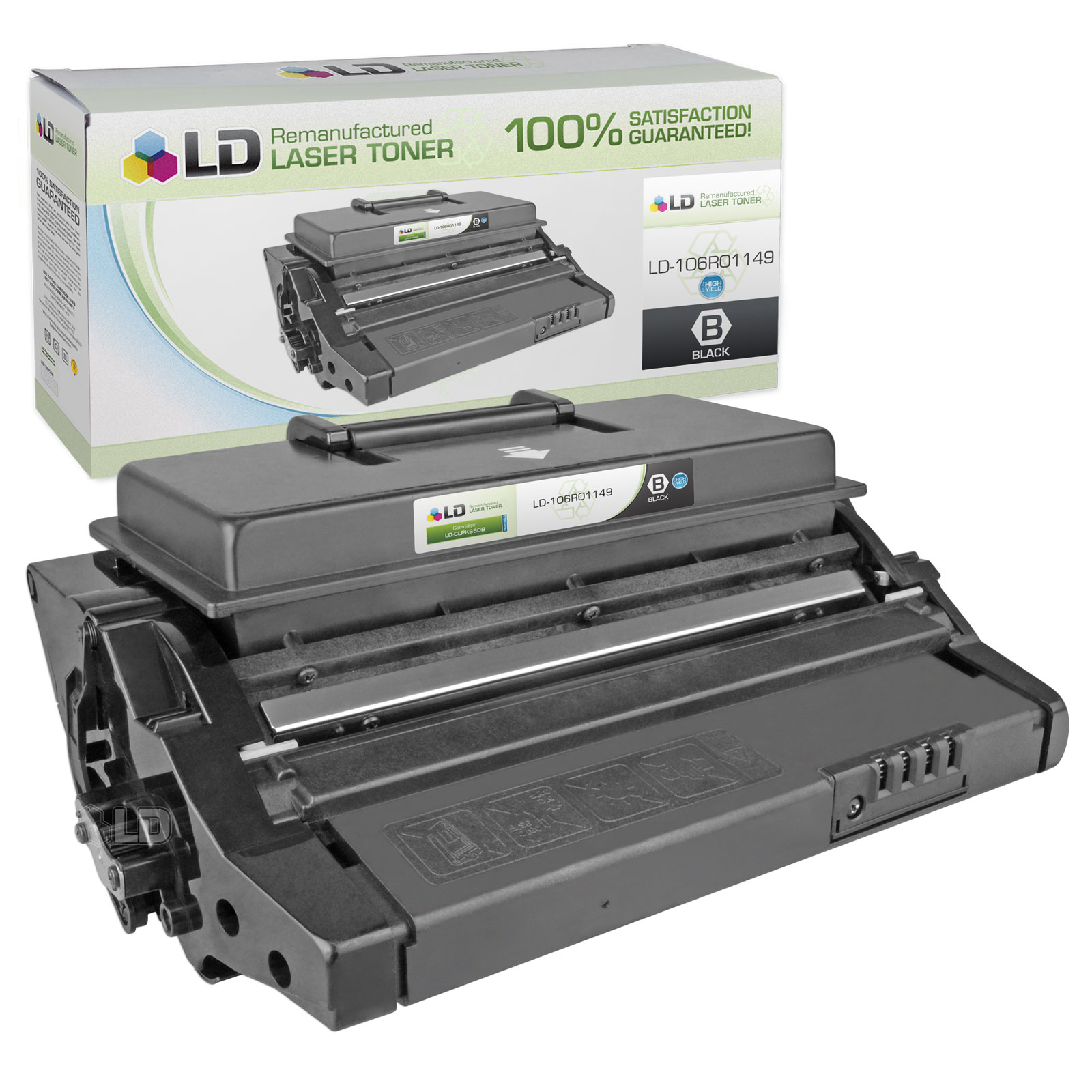 LD Compatible Xerox 106R01149 High Yield Black Laser Toner Cartridge for Phaser 3500 - image 1 of 1