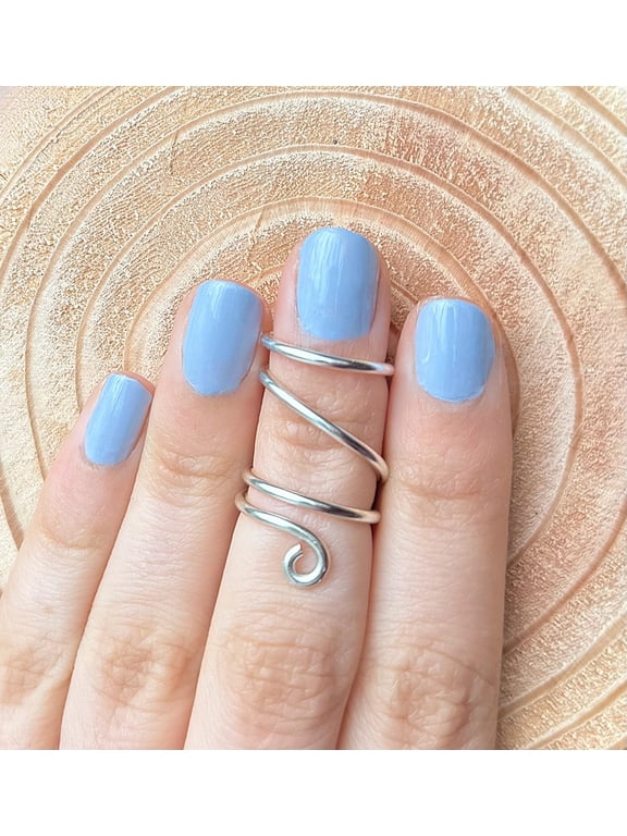 Adjustable Ring Splint, Handcrafted Open Band, 12K Gold Filled Minimalist Midi Ring Jewelry, Modern Style