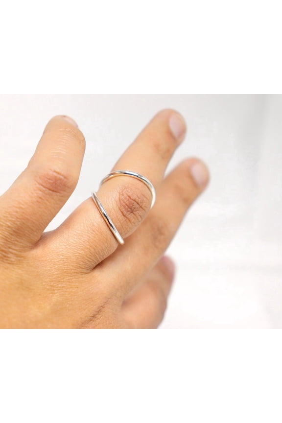 - Adjustable Splint Ring Sterling Silver Finger Joint Support for Arthritis Relief & Swan Neck Deformity Therapy Jewelry