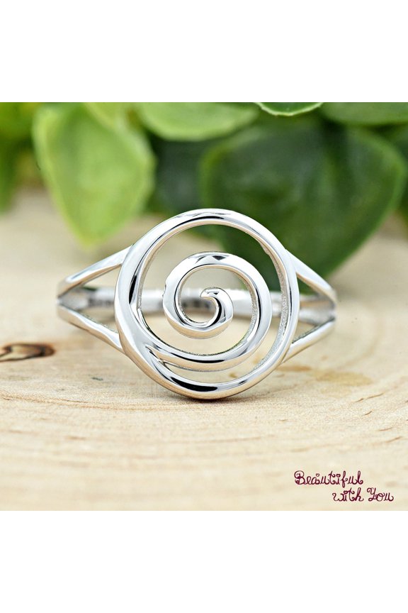 Mushroom Ring Mushroom Jewelry Sterling Silver Forest Ring Fairy Ring NatureRing