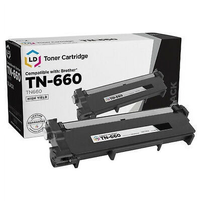 LD Products 6853423, Compatible Toner Cartridge Replacement for Brother TN660 High Yield, Black