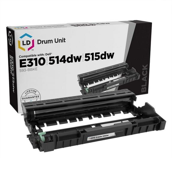 LD Products Compatible Drum Cartridge Replacement for Dell 593-BBKE C2KTH