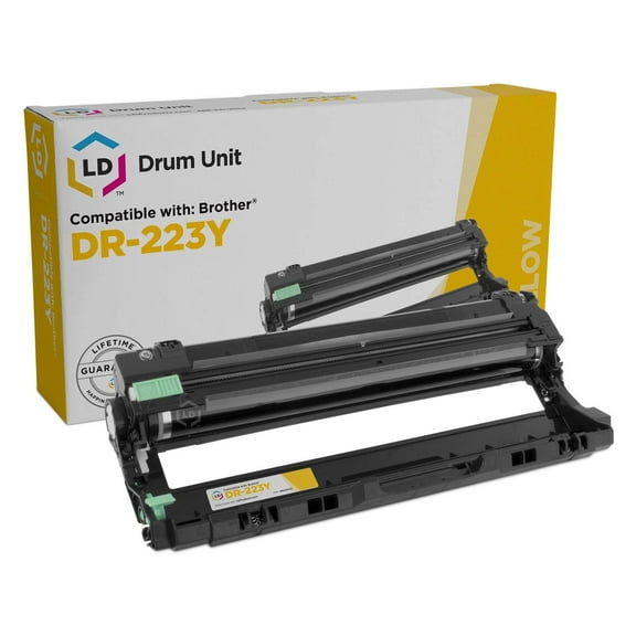 LD Products Compatible Replacement Brother DR-223Y Yellow Drum Unit for HL and MFC Series Printers