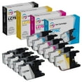 thumbnail image 1 of LD Products Compatible Ink Cartridge Replacement for Brother LC75 High Yield (4 Black, 2 Cyan, 2 Magenta, 2 Yellow, 10-Pack), 1 of 9