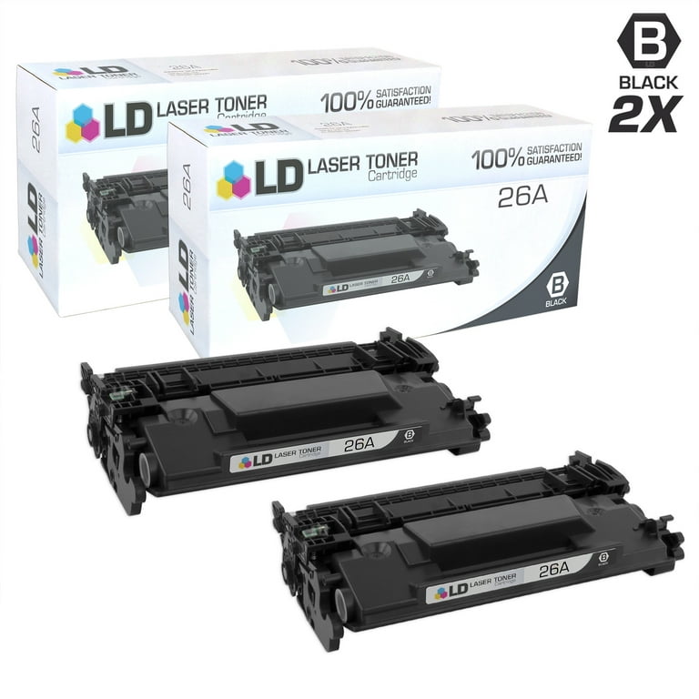 LD Products Compatible Replacement for 26A CF226A Black Toner