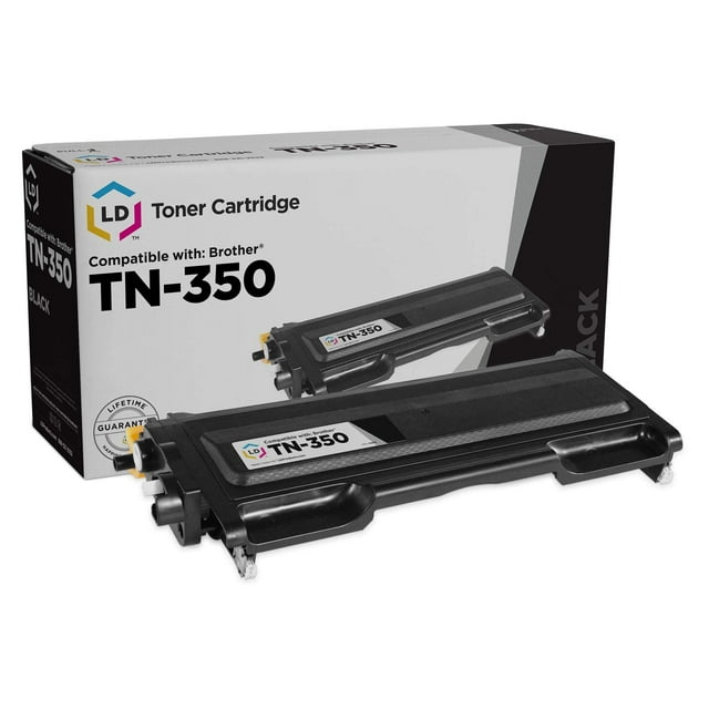 LD Products Compatible Toner Cartridge Replacement for Brother TN350 (Black)