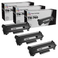 thumbnail image 1 of LD Products Compatible Toner Cartridge Replacement for Brother TN760 TN-760 TN 760 TN730 TN-730 (Black, 3-Pack), 1 of 9