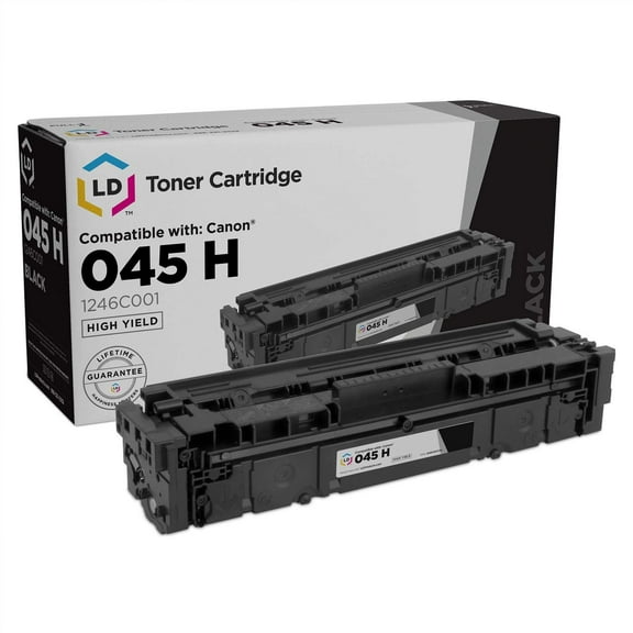 LD Products Compatible Toner Cartridge Replacement for Canon 045H 1246C001 High Yield (Black)