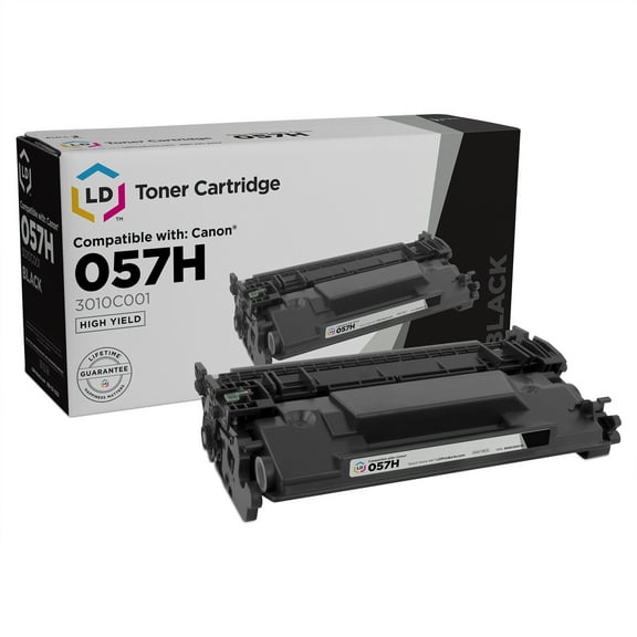 LD Products Compatible Toner Cartridge Replacement for Canon 057H Black HY Toner