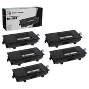 LD Products Compatible Toner Cartridge Replacement for Kyocera TK-3162 1T02T90US0 Black, 5-Pack