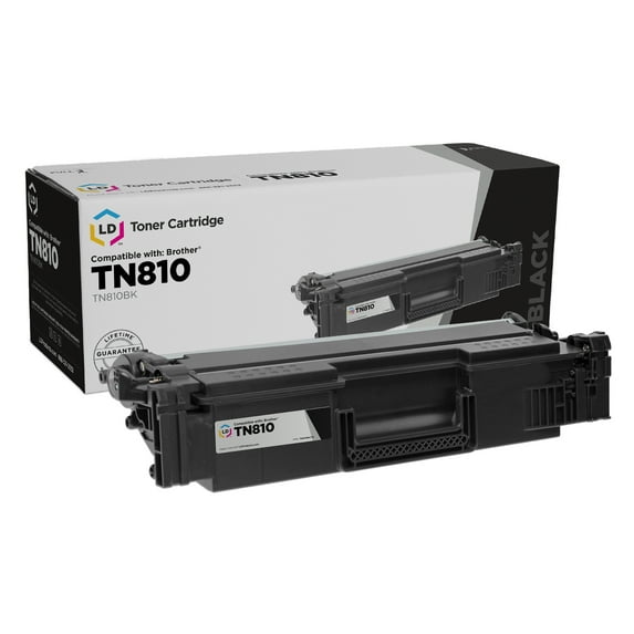 LD Products Compatible Replacement Toner Cartridge for Brother TN810BK Black Standard Yield