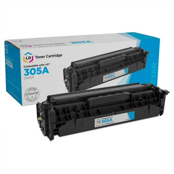 LD Compatible Replacement Toner Compatible LD Compatible Replacement for HP 305A CE411A (C) HP305A